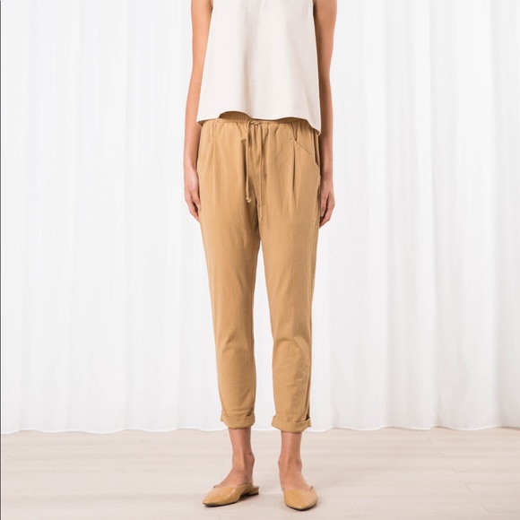 OAK + FORT Pants - Oak + Fort Mustard Pant
